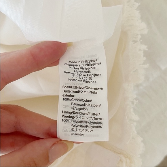 NWT J.CREW White Tweed Shift Dress Size 4 - Picture 10 of 10